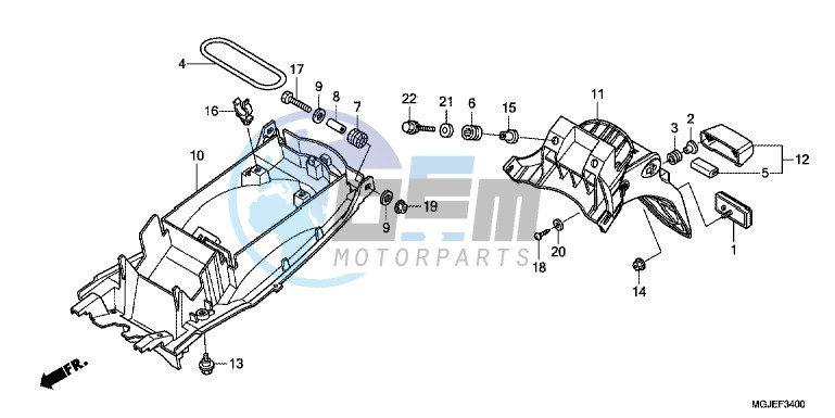 REAR FENDER