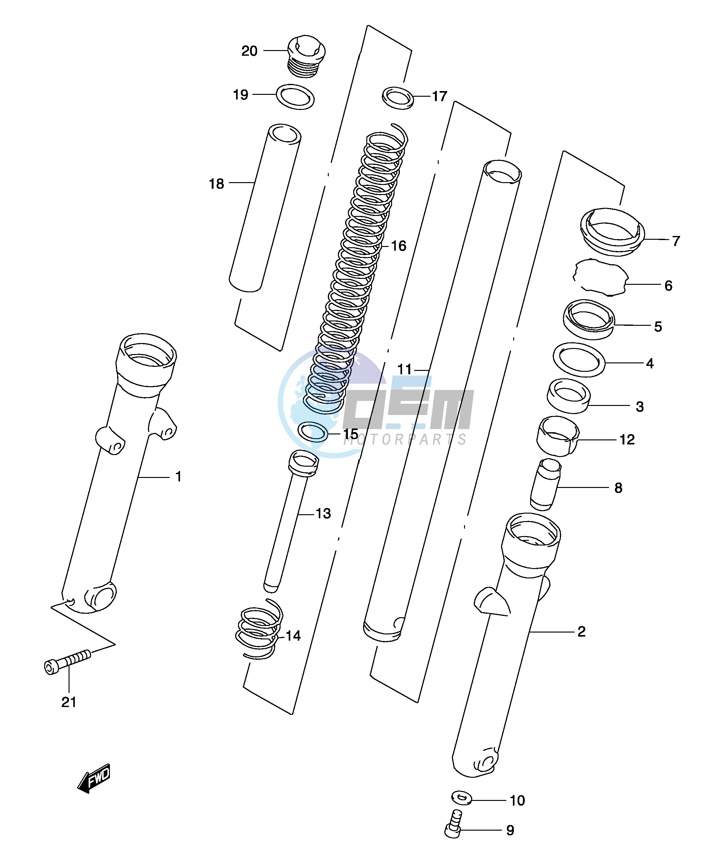 FRONT FORK DAMPER