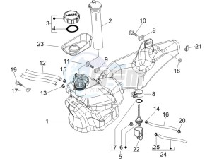 Liberty 50 2t (UK) UK drawing Fuel Tank