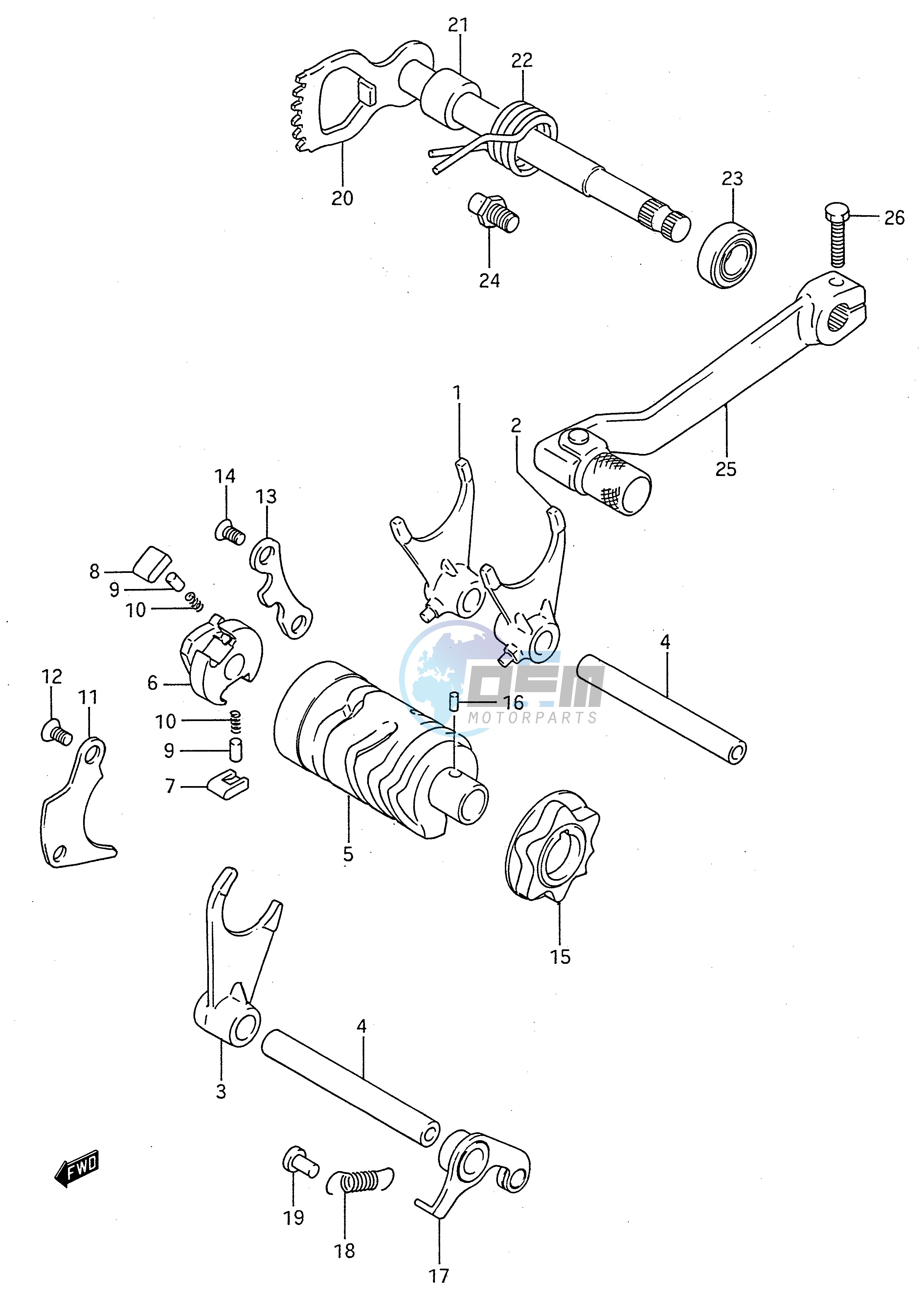 GEAR SHIFTING (MODEL G H J)