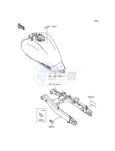 VULCAN_S EN650AFF XX (EU ME A(FRICA) drawing Labels