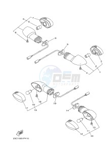 MT09TRA MT-09TRA TRACER 900 (2SC9 2SCA) drawing FLASHER LIGHT