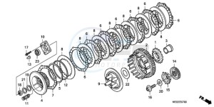 VT750CA9 Ireland - (EK / ST) drawing CLUTCH