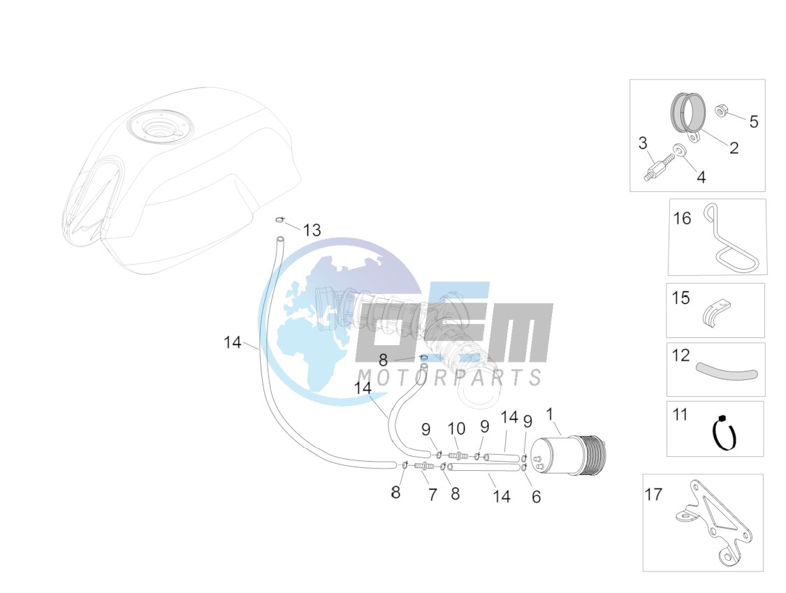 Fuel vapour recover system