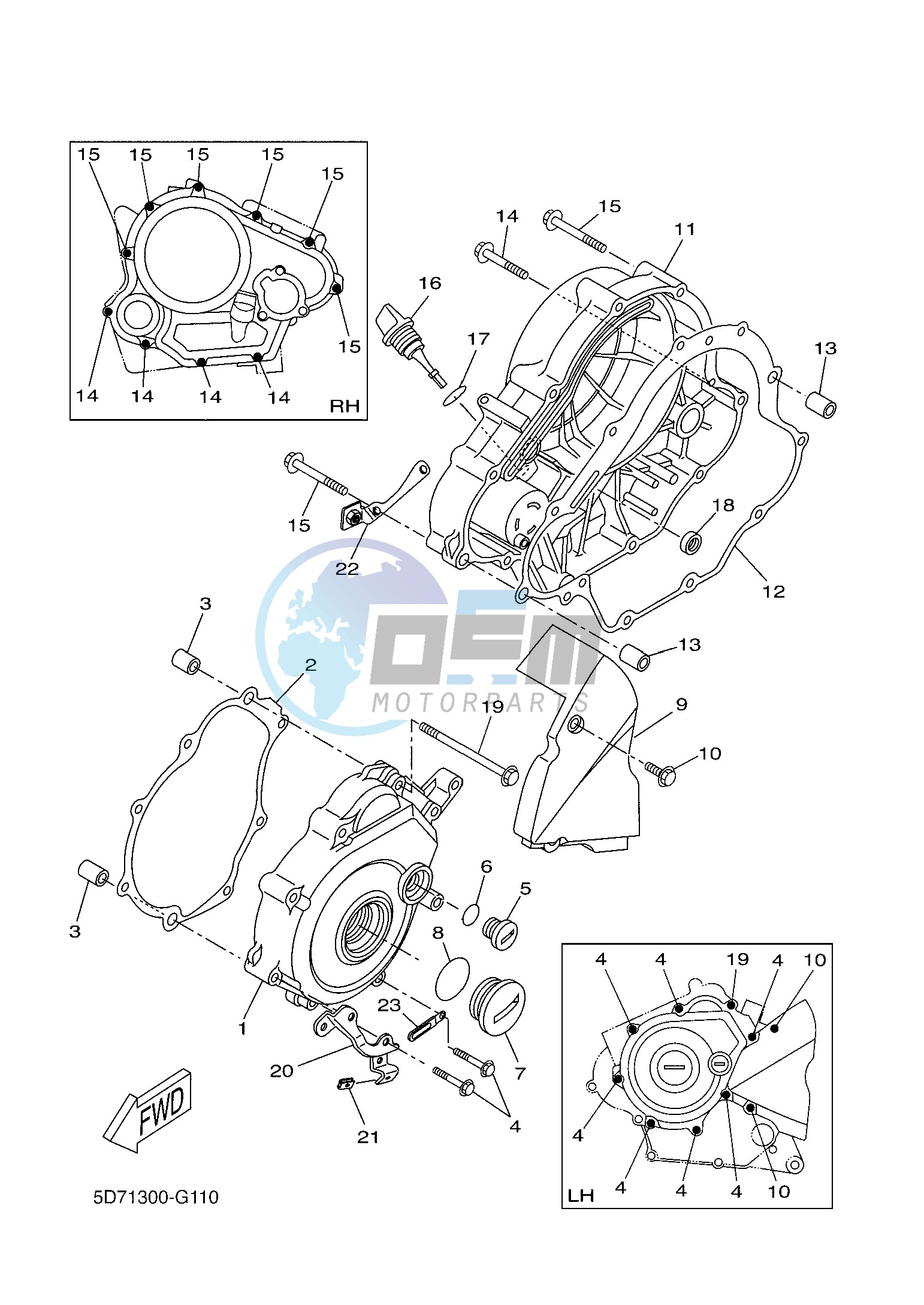 CRANKCASE COVER 1