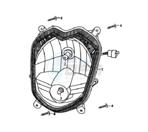 ORBIT 50 25KMH drawing HEADLAMP CPL