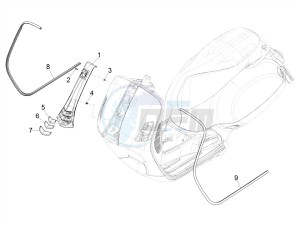 GTS 125 E4 ABS 4T SUPER (EMEA) drawing Front shield