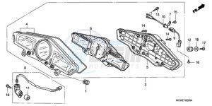 VFR8009 U / MME TWO drawing METER