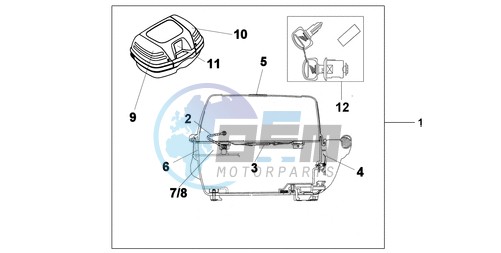 TOP BOX 45L