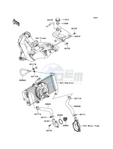 ER-6f ABS EX650D9F GB XX (EU ME A(FRICA) drawing Water Pipe