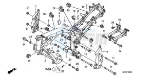 CBF10009 UK - (E / MKH) drawing FRAME BODY