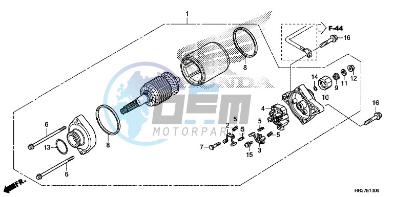 STARTER MOTOR