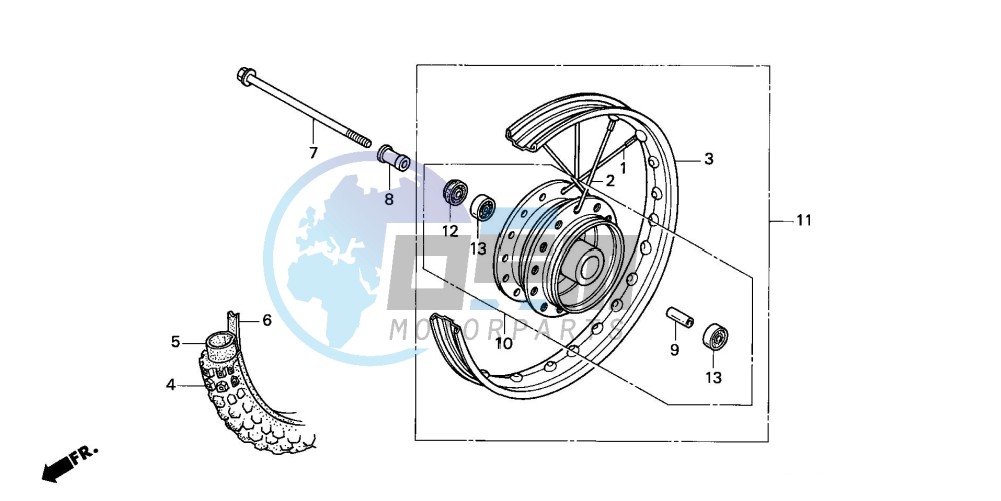 FRONT WHEEL