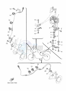 TRACER 900 MTT850 (B5CF) drawing ELECTRICAL 3