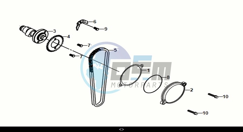 CAM SHAFT - CYLINDER HEAD SIDE COVER