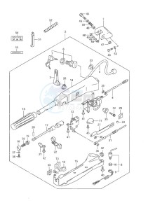 DF 70 drawing Tiller Handle (Type:H)