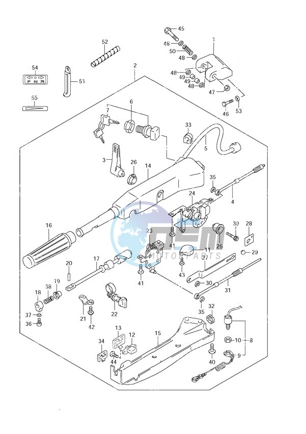 Tiller Handle (Type:H)