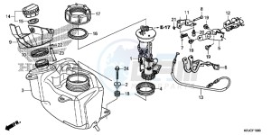 FES125C drawing FUEL TANK