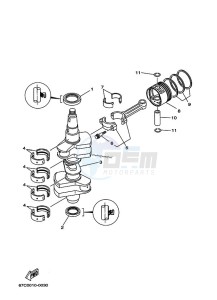 F40TLRZ drawing CRANKSHAFT--PISTON