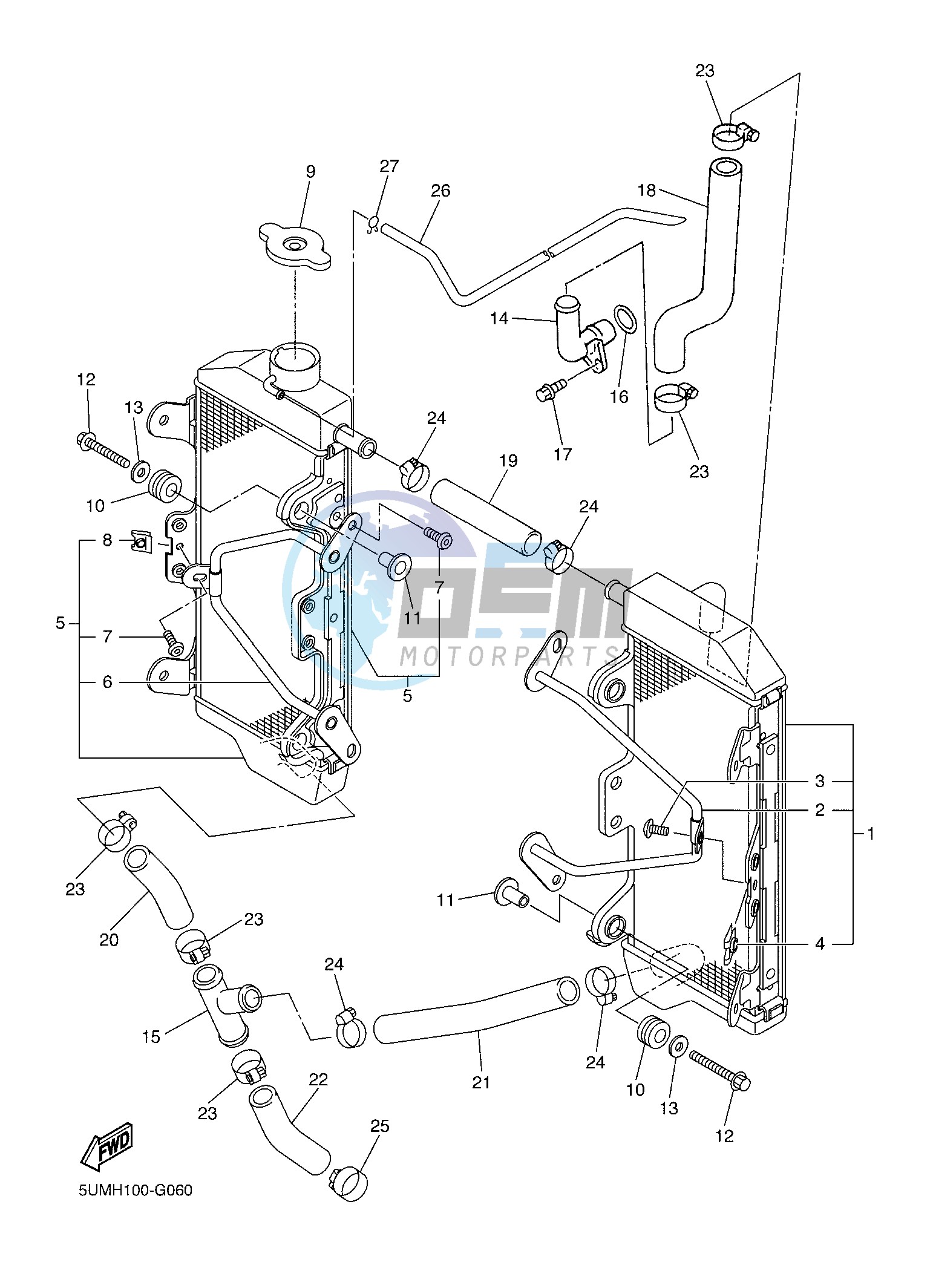 RADIATOR & HOSE