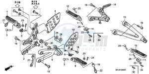 CBR600RR9 France - (F / CMF MME SPC) drawing STEP