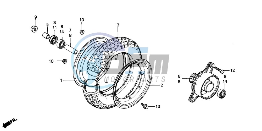 FRONT WHEEL