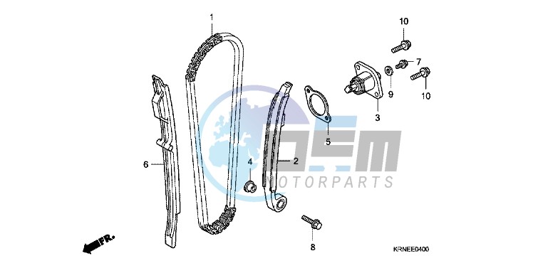 CAM CHAIN/ TENSIONER