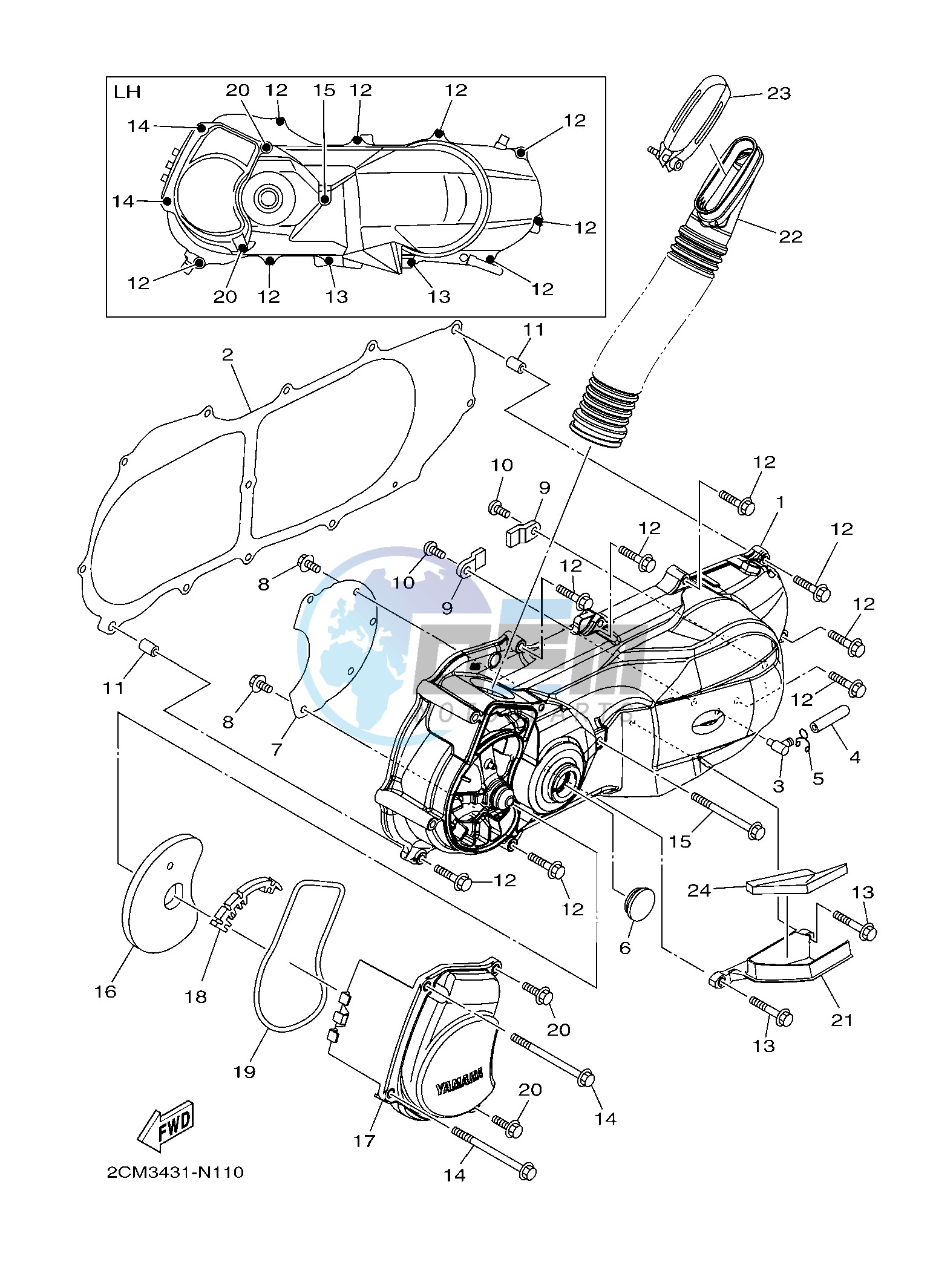 CRANKCASE COVER 1