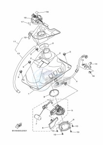 GPD150-A NMAX 150 (BV49) drawing FUEL TANK