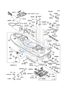 JET_SKI_STX-15F JT1500AFF EU drawing Hull