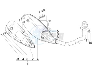 Fly 150 4t e3 drawing Silencer