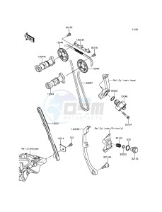 NINJA_250SL BX250AFS XX (EU ME A(FRICA) drawing Camshaft(s)/Tensioner