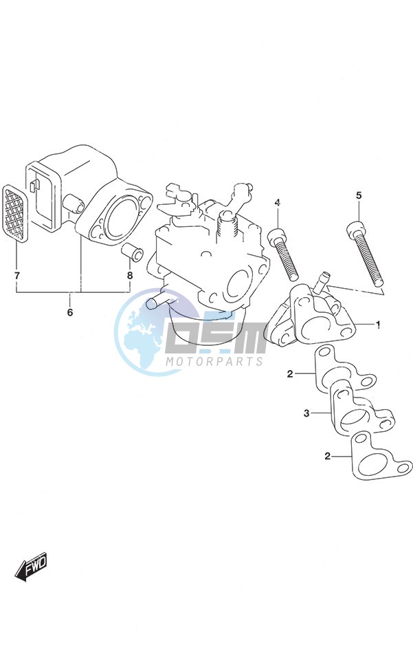 Intake Pipe/Silencer