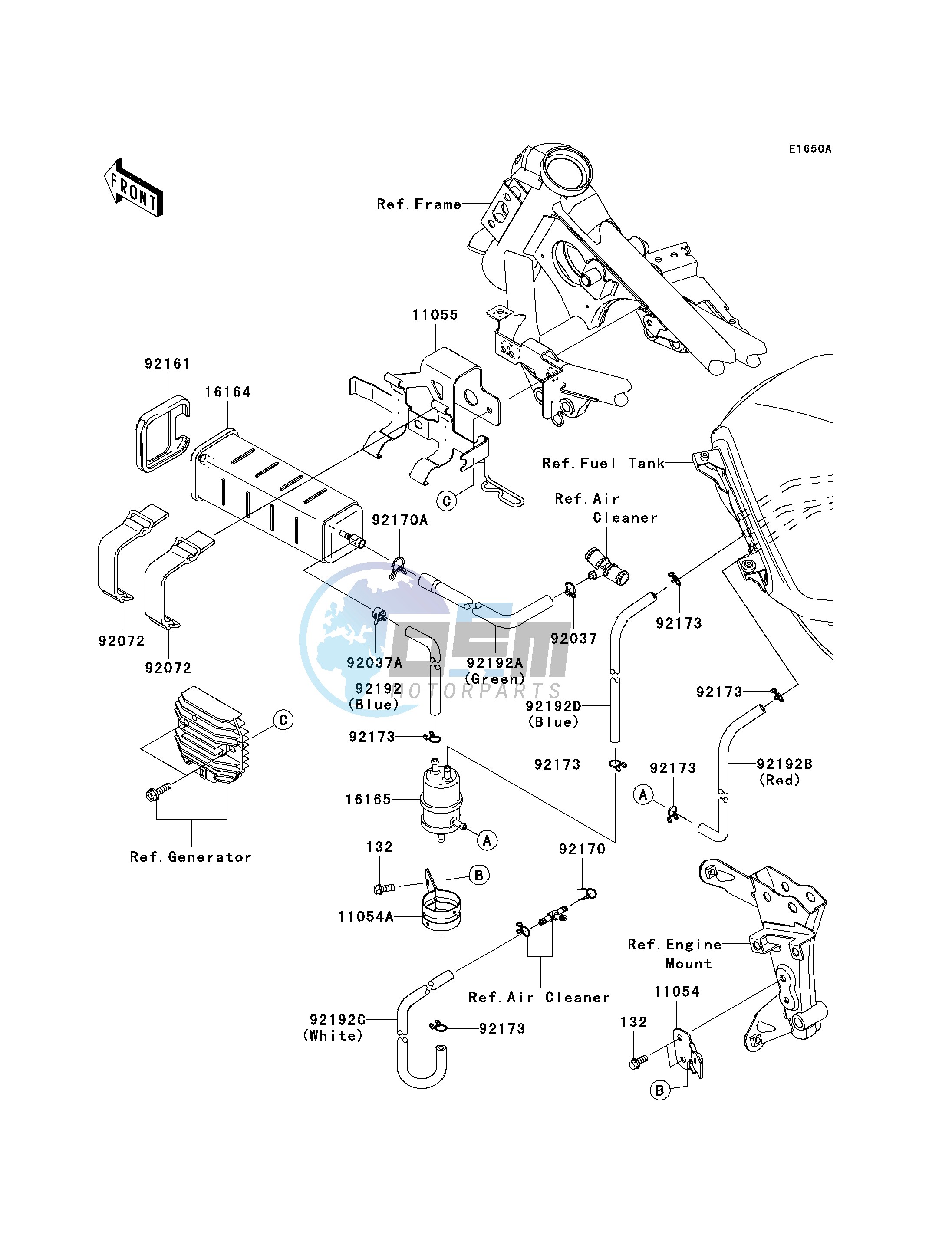 FUEL EVAPORATIVE SYSTEM-- J9F_J9FA- --- CA- -