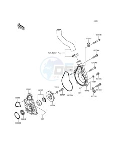 VULCAN_S_ABS EN650BFF XX (EU ME A(FRICA) drawing Water Pump