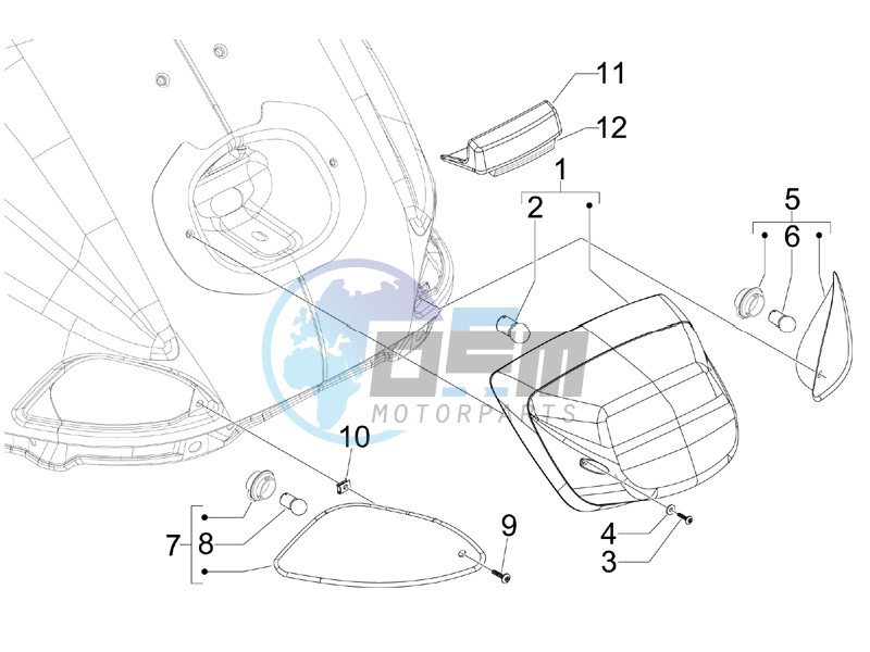 Tail light - Turn signal lamps