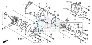 CBF1000A drawing WATER PUMP