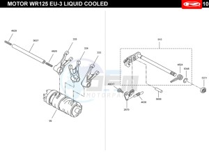 MARATHON-125-PRO-BLACK-SERIES drawing PRE-SELECTOR GEAR