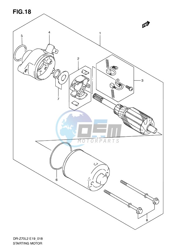 STARTING MOTOR