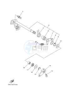 MT07A MT-07 ABS 700 (BU23) drawing SHIFT SHAFT