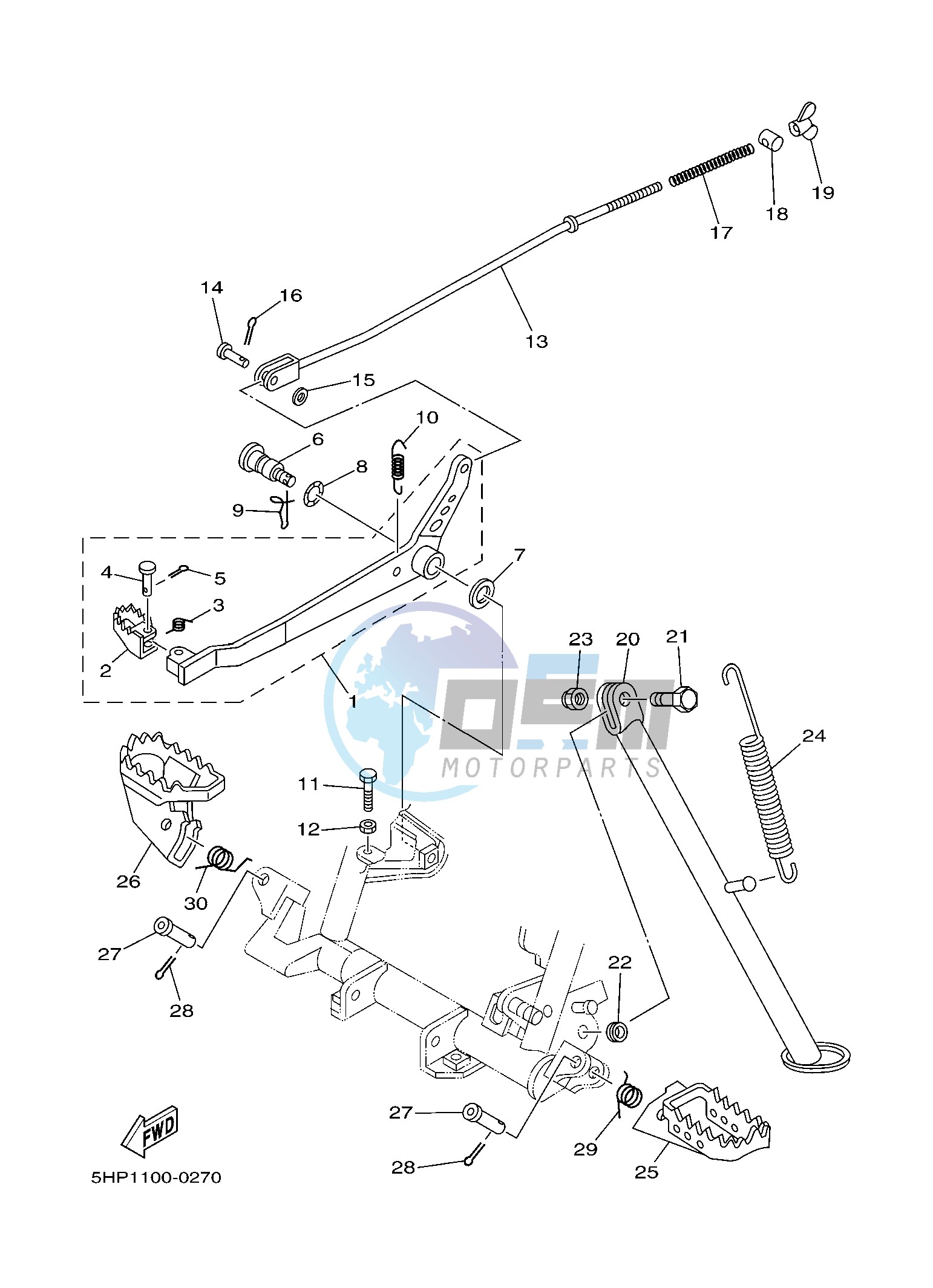 STAND & FOOTREST