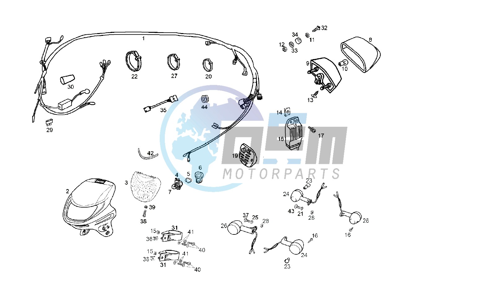 WIRING HARNESS MY07