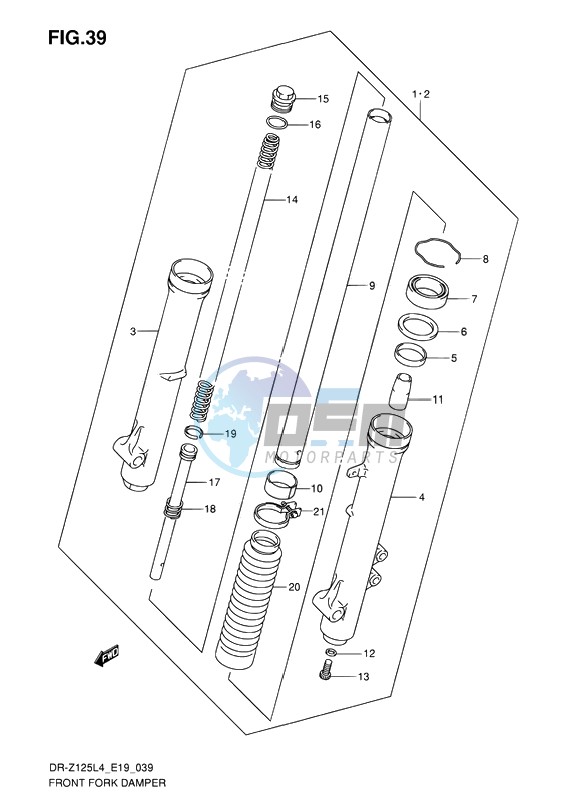 FRONT FORK DAMPER