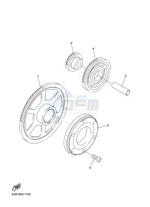 FJR1300A FJR1300A ABS (1MCN) drawing STARTER