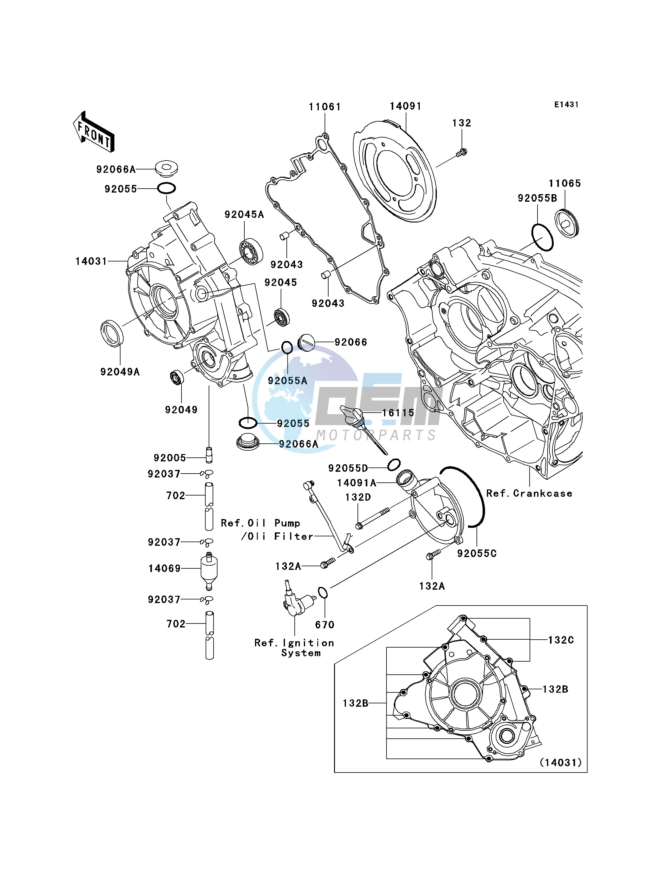 ENGINE COVER-- S- -