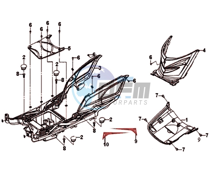 FLOOR PANEL /  FRAMECOVER