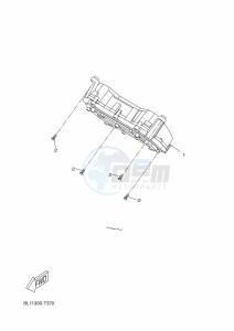 CZD300-A XMAX 300 (BBA1) drawing METER