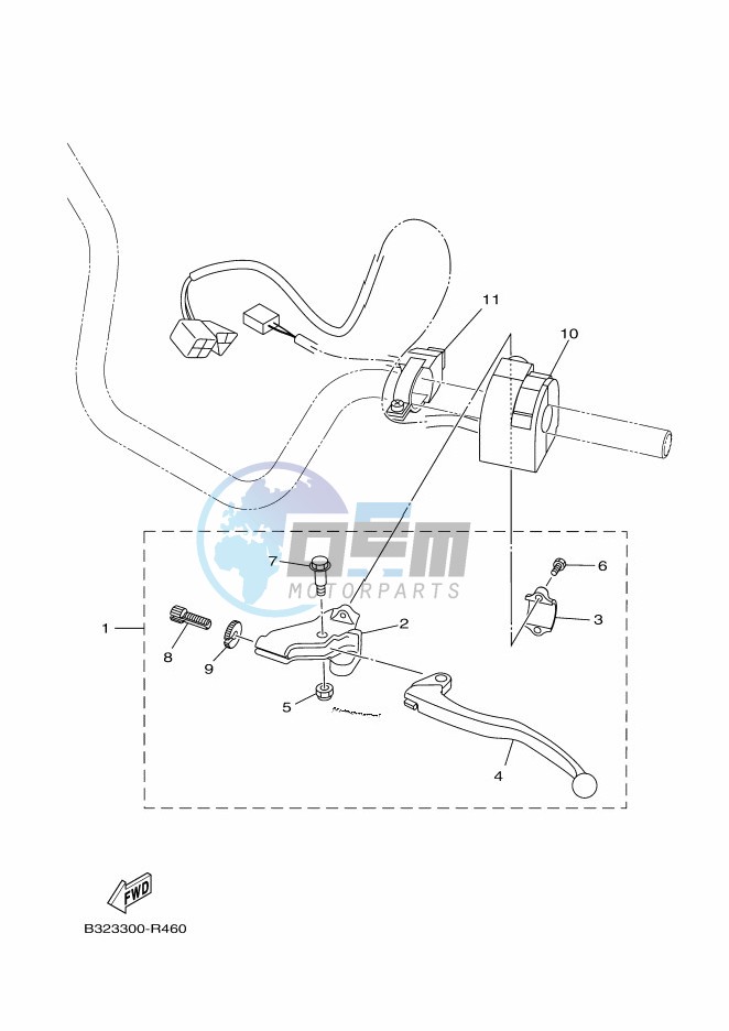 HANDLE SWITCH & LEVER