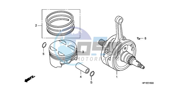 CRANKSHAFT/PISTON