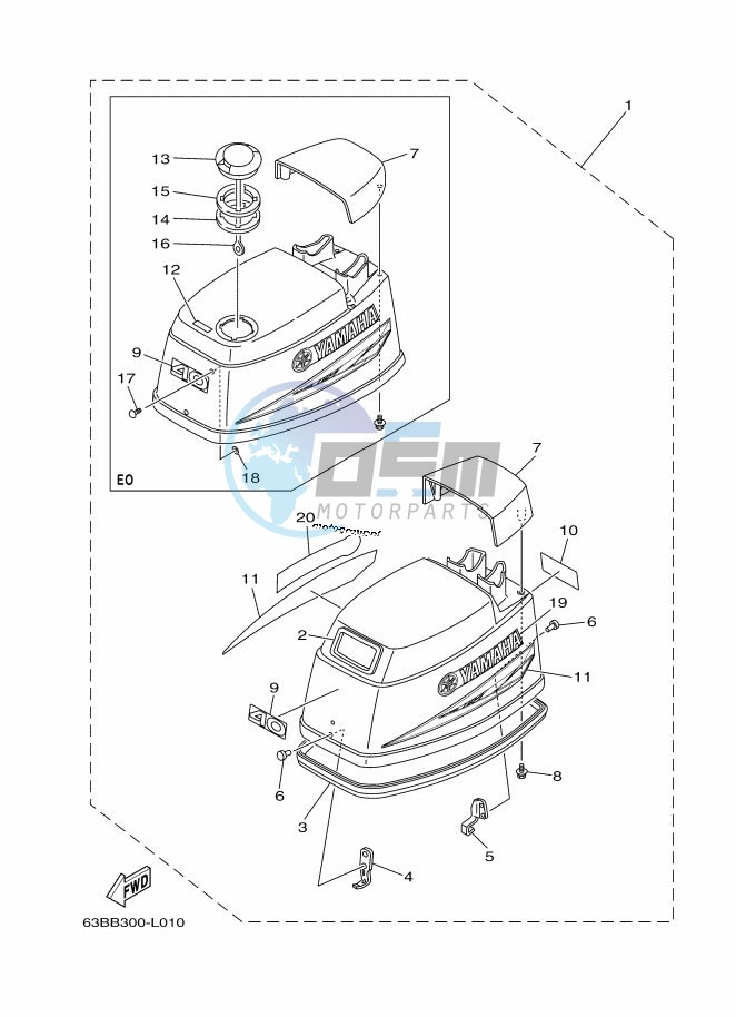 TOP-COWLING